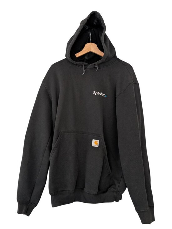 Carhartt Other - Carhartt Pullover Hoodie Mens M Black Spectrum Logo Workwear Gorpcore K121